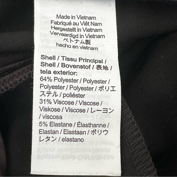 J. CREW Cameron Slim Cropped Pant in Four-Season Stretch in Black Size 10 - Picture 8 of 9